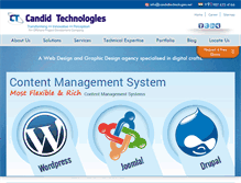 Tablet Screenshot of candidtechnologies.net